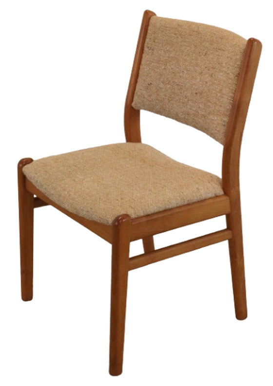 Image 1 of 6x chaises de salle à manger danoises 'Bagenkop' vintage