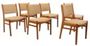 6x chaises de salle à manger danoises 'Bagenkop' vintage