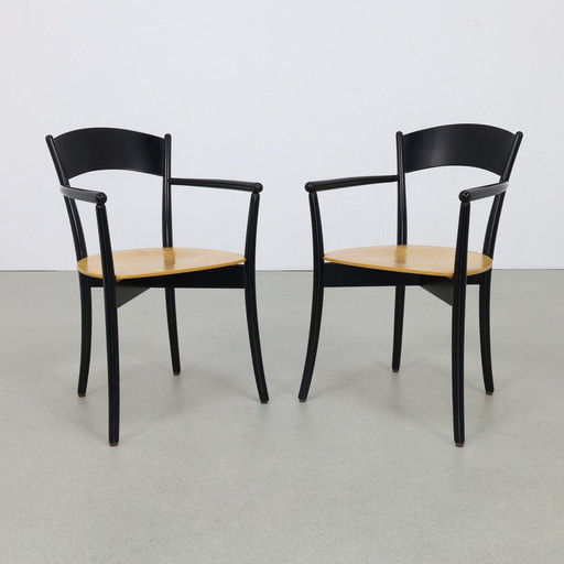 2x Postmodern Arm Chair, Italy, 1990s