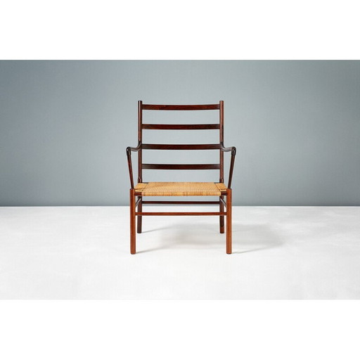 Vintage PJ-149 Colonial chair for Poul Jeppesen in rosewood 1940s