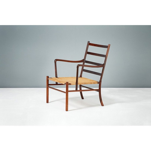 Vintage PJ-149 Colonial chair for Poul Jeppesen in rosewood 1940s