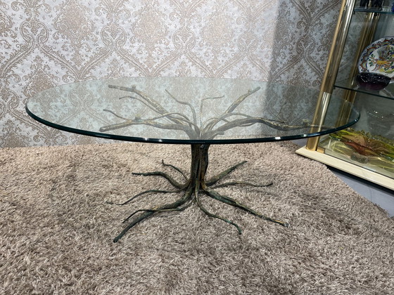 Image 1 of Salvino Marsura Table 60s Design Classic From Signed 120Cm