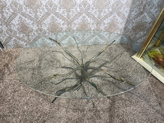 Image 1 of Salvino Marsura Table 60s Design Classic From Signed 120Cm