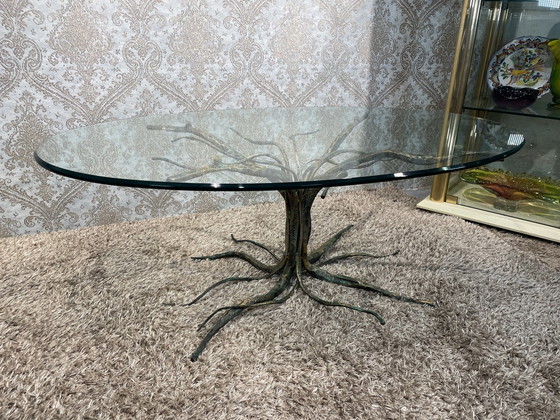 Image 1 of Salvino Marsura Table 60s Design Classic From Signed 120Cm