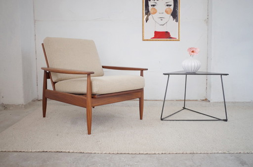 Fauteuil vintage retapissé