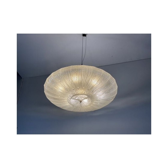 Image 1 of Vintage Murano glass chandelier 1950s