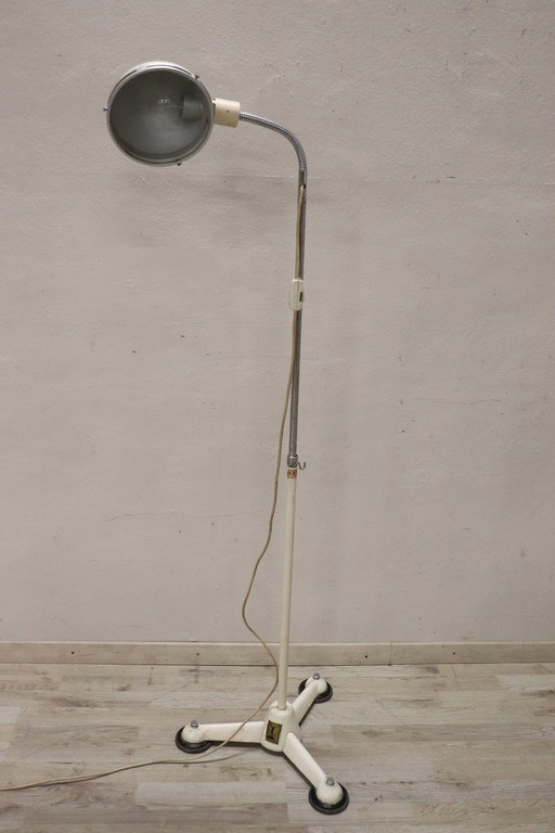 Medical Adjustable Floor Lamp By Hanau, 1950S