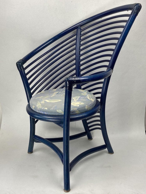 Image 1 of Dining Chairs From Flechtatelier Schütz, Germany, 1970S