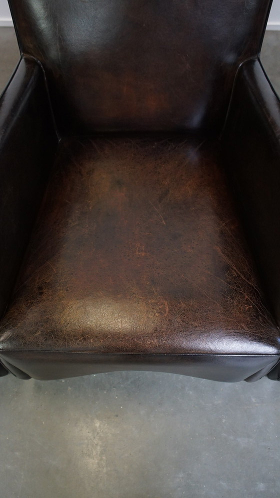 Image 1 of 4 X Sheep Leather Design Dining Chair By Bart Van Bekhoven