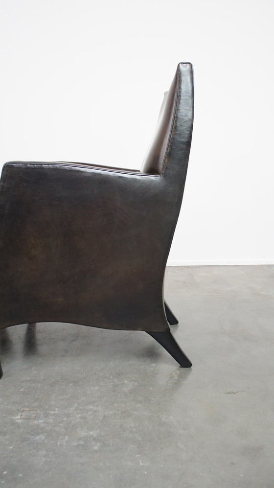 Image 1 of 4 X Sheep Leather Design Dining Chair By Bart Van Bekhoven