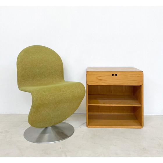 Image 1 of Vintage wooden chest of drawers by Derk Jan de Vries for Domus, 1960