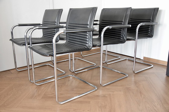 Image 1 of 6x Fauteuil Dialog Walter Knoll