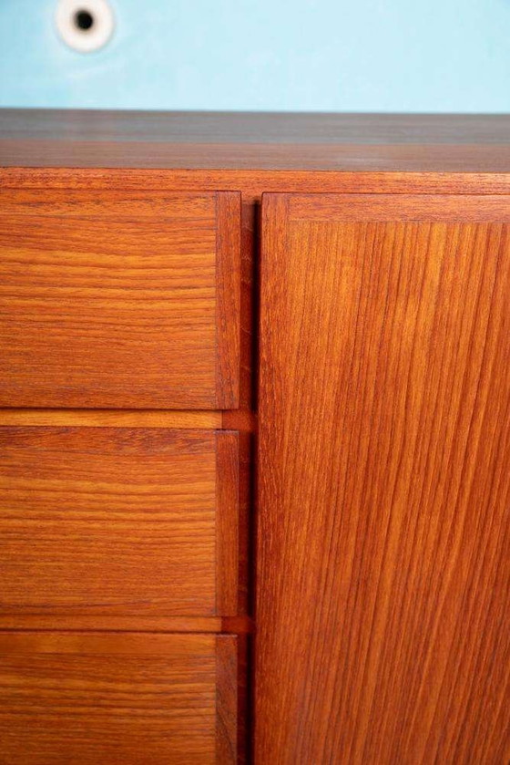 Image 1 of Danish design Oman Jun sideboard teak, midmod 60s sideboard