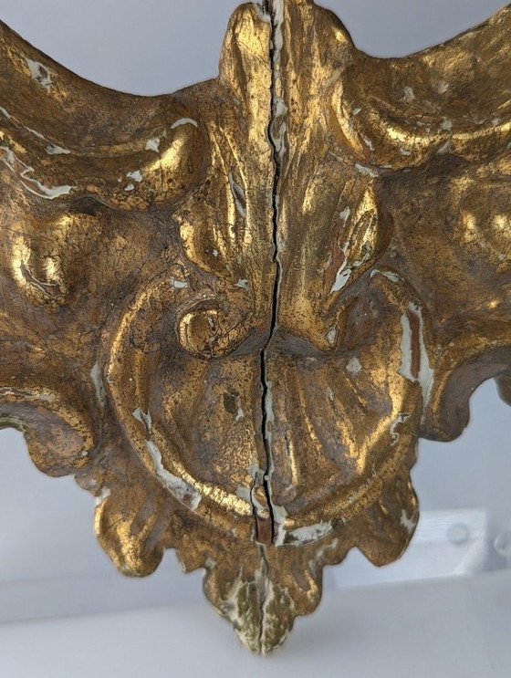 Image 1 of Antique Gilt Stuccoed Wood Frame