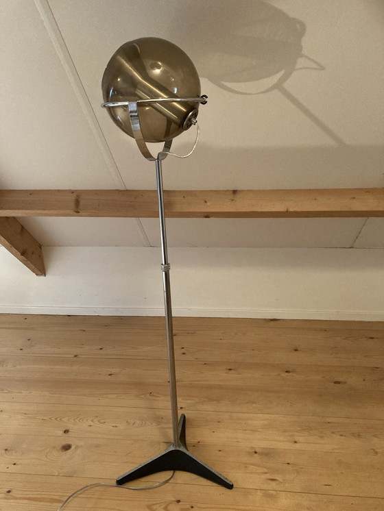 Image 1 of Floor Lamp Globe Design Frank Ligtelijn For Raak 1E Edition