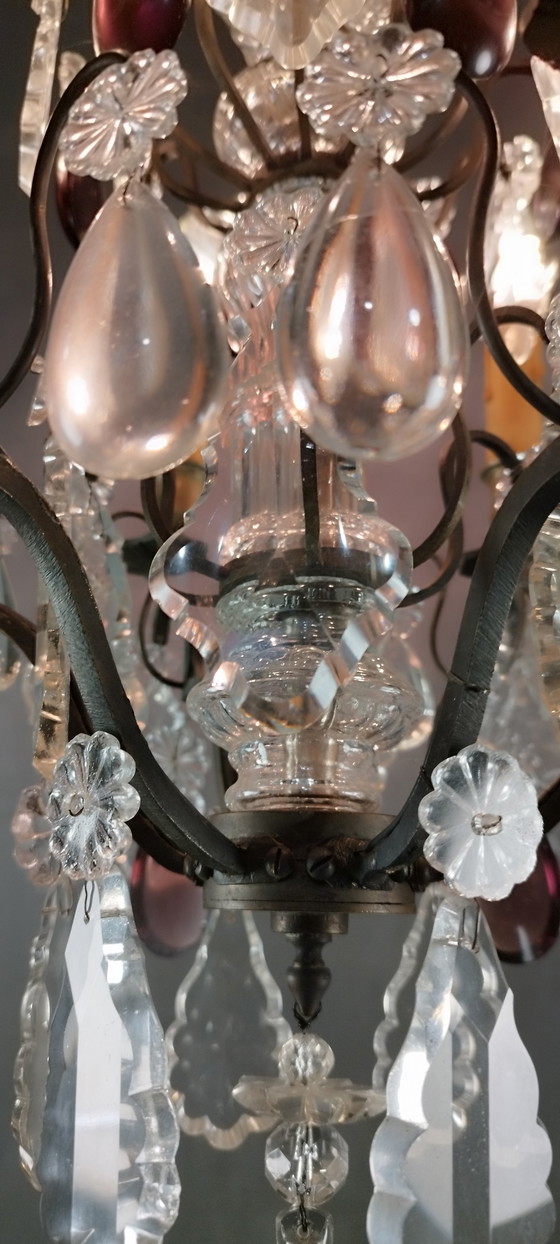 Image 1 of Classic French Crystal Airer Ca 1910