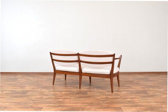 Image 1 of Norwegian Teak Sofa By Fredrik A. Kayser & Adolf Relling For Arnestad Bruk, 1950S