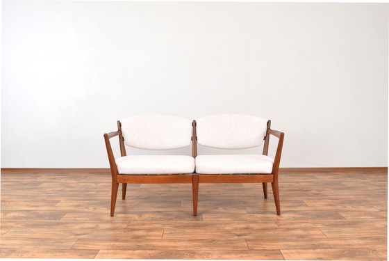 Image 1 of Norwegian Teak Sofa By Fredrik A. Kayser & Adolf Relling For Arnestad Bruk, 1950S