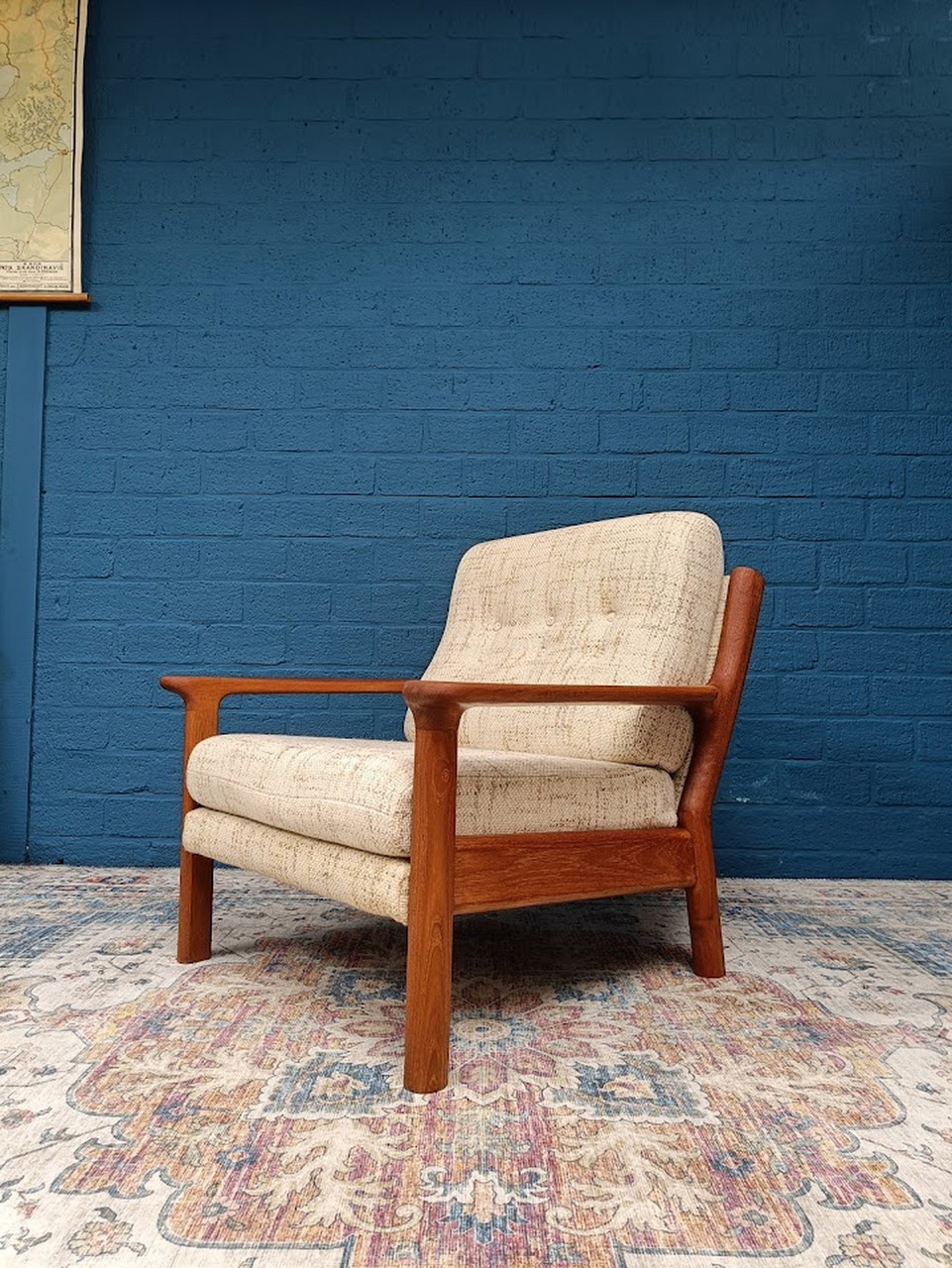 Fauteuil vintage Design danois