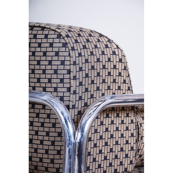 Image 1 of Vintage grey Bauhaus sofa by Hynek Gottwald, 1930s