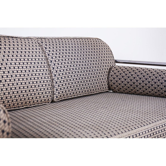 Image 1 of Vintage grey Bauhaus sofa by Hynek Gottwald, 1930s