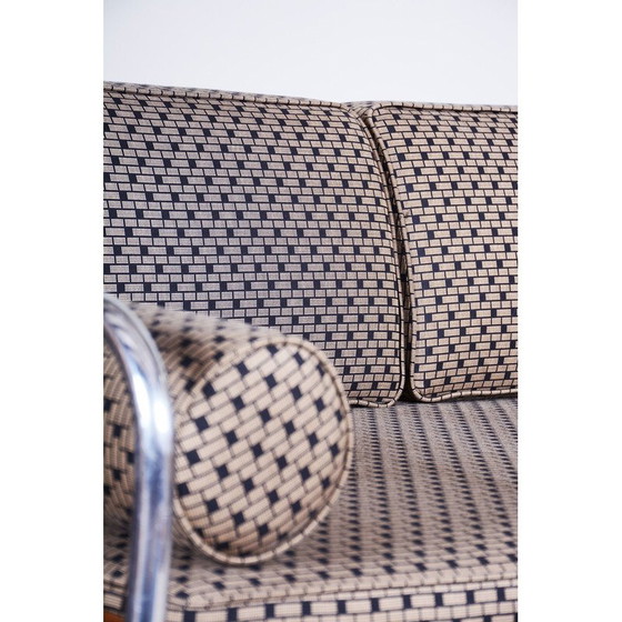 Image 1 of Vintage grey Bauhaus sofa by Hynek Gottwald, 1930s