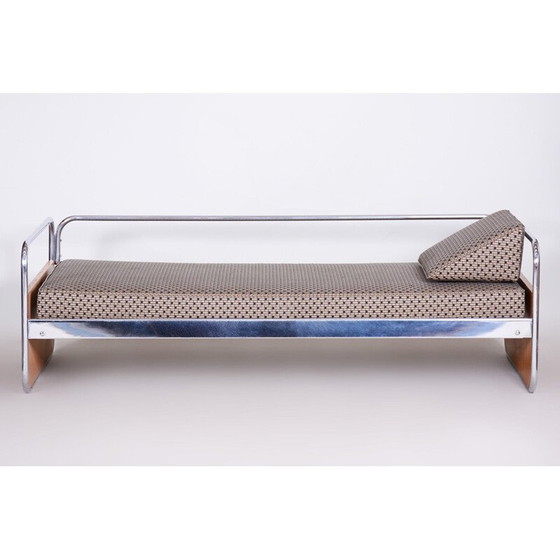 Image 1 of Vintage grey Bauhaus sofa by Hynek Gottwald, 1930s