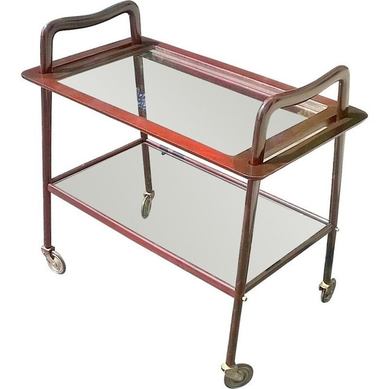 Image 1 of Ico Parisi serving cart for De Baggis - 1950s