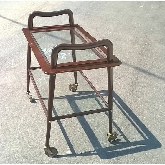 Image 1 of Ico Parisi serving cart for De Baggis - 1950s