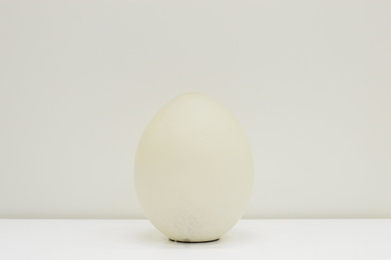 Image 1 of Vintage Domec Luminaires egg table lamp