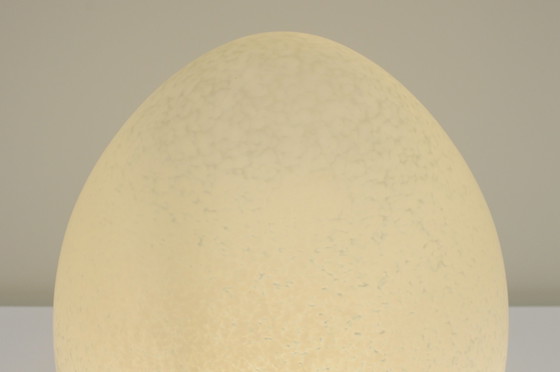 Image 1 of Vintage Domec Luminaires egg table lamp