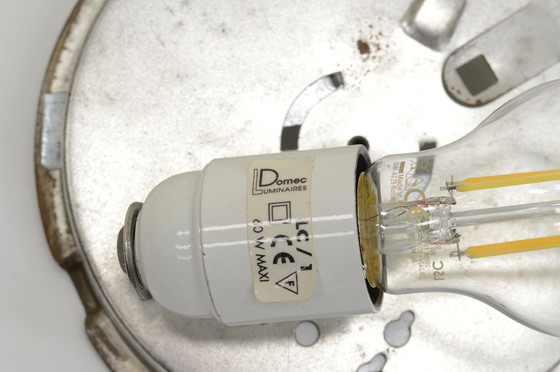 Image 1 of Vintage Domec Luminaires egg table lamp