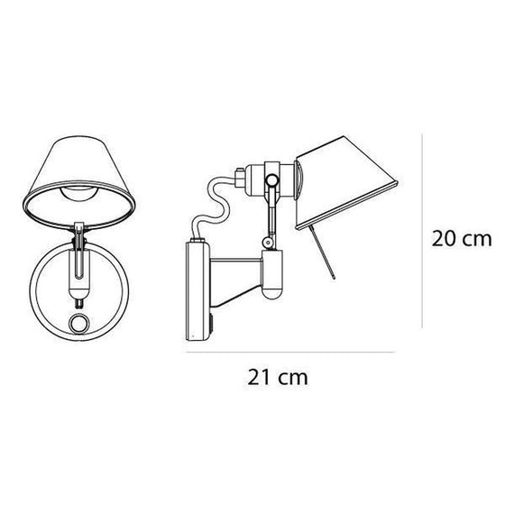 Image 1 of Artemide Tolomeo Micro Faretto wall lamp