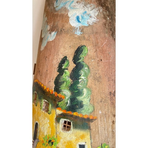 Image 1 of Lampada da parete vintage in piastrelle