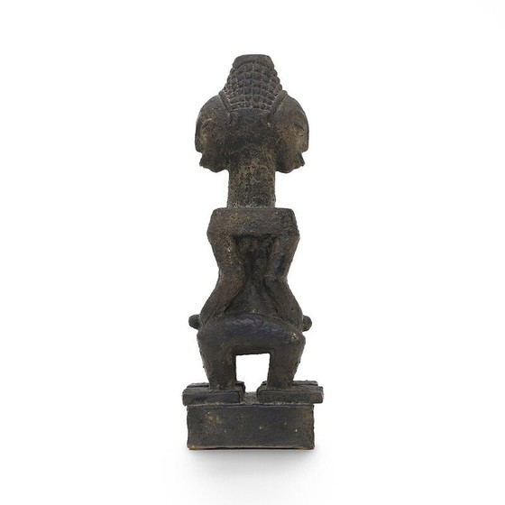 Image 1 of Vintage African-inspired ceramic statue, 1960