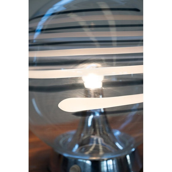 Image 1 of Vintage Murano glass table lamp by Gino Vistosi, Italy 1970