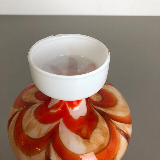 Image 1 of Vaso pop art multicolore vintage per Opaline Firenze, Italia 1970