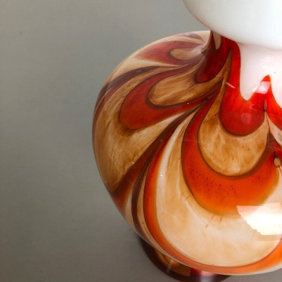 Image 1 of Vaso pop art multicolore vintage per Opaline Firenze, Italia 1970