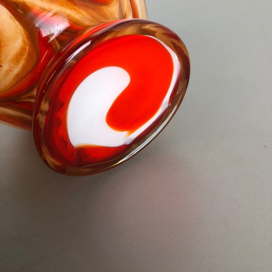 Image 1 of Vaso pop art multicolore vintage per Opaline Firenze, Italia 1970