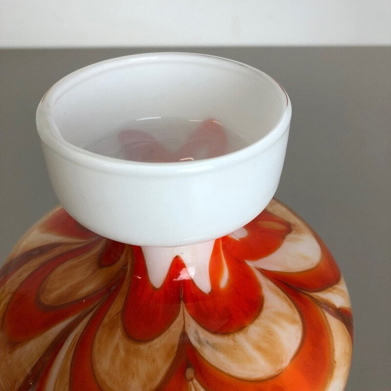 Image 1 of Vaso pop art multicolore vintage per Opaline Firenze, Italia 1970