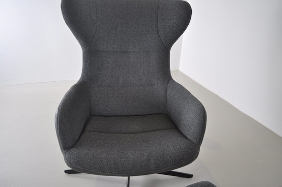 Image 1 of Zyba design armchair + ottoman