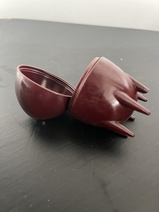 Image 1 of Set di uova in bachelite vintage con razzo di sale