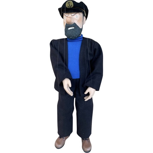 Vintage Captain Haddock puppet