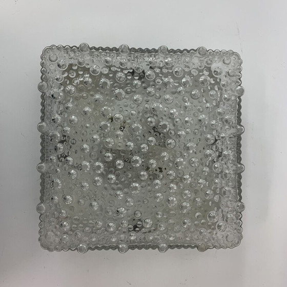 Image 1 of Vintage bubble glass ceiling light by Helena Tynell, 1970