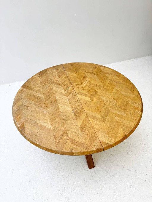 Extendable wooden table from Stein am Rhein