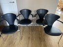 4x chaises vintage Arrben Stiletto