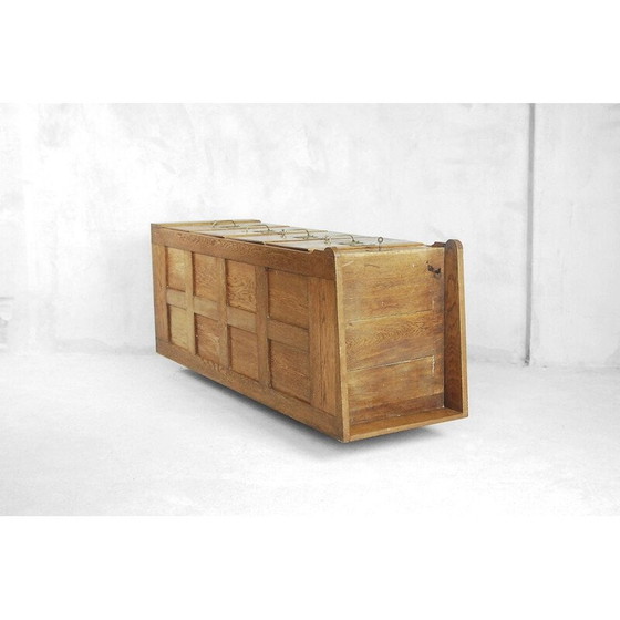 Image 1 of Vintage oakwood chest of drawers, England 1930