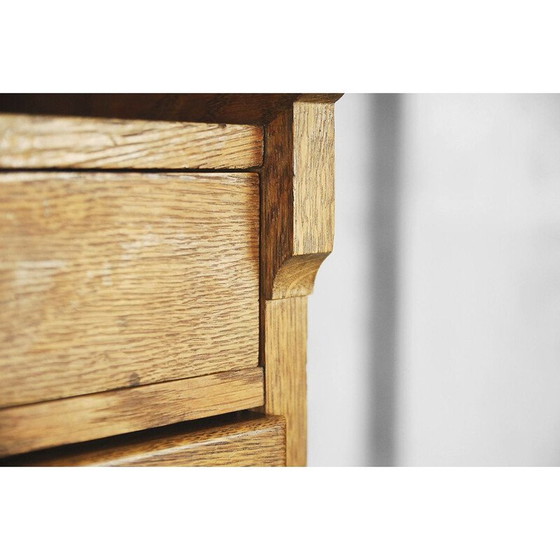 Image 1 of Vintage oakwood chest of drawers, England 1930