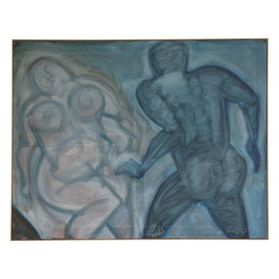 Image 1 of Vintage oil painting by Jiri Naceradsky, 2009