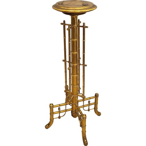 Vintage base in gilded wood, France